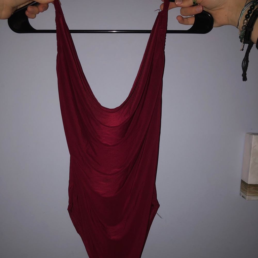 Marron body suit